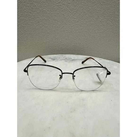 New Garrett Leight Pershing Eyeglasses  54-18  AME-TI GUNMETAL BROWN GLCO - Picture 2 of 5